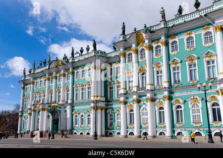 Le Palais d'hiver, Saint Petersburg, Russie Banque D'Images