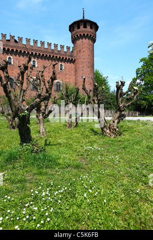 Parco del Valentino, Turin, Italie, Europe Banque D'Images