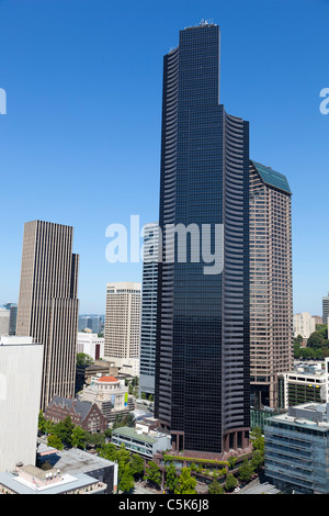 Vue sur Seattle Skyline de Smith Tower Washington USA Banque D'Images