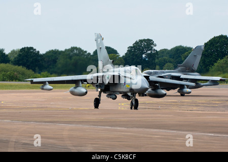 Tornado de la RAF Bomber Jet Banque D'Images