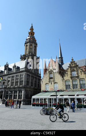 Veurne Flandre occidentale Belgique Banque D'Images