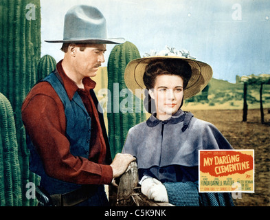 My Darling Clementine Année : 1946 USA Henry Fonda, Cathy Downs Réalisateur : John Ford Banque D'Images