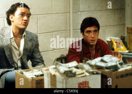 Scarface Année : 1983 USA Réalisateur : Brian de Palma Ángel Salazar, Al Pacino Banque D'Images