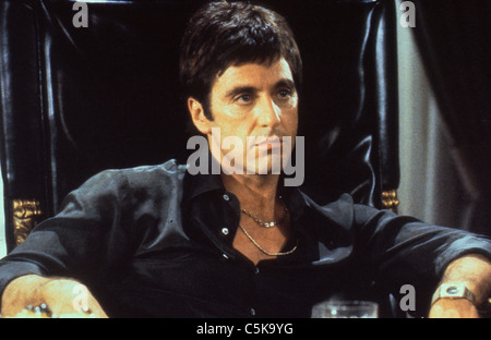 Scarface Année : 1983 USA Al Pacino Réalisateur : Brian De Palma Banque D'Images