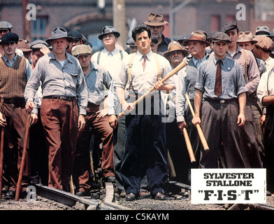 F.I.S.T USA Année : 1978 Réalisateur : Norman Jewison Sylvester Stallone Banque D'Images