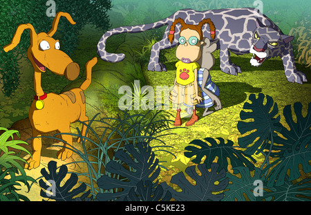 Rugrats Go Wild Année : 2003 Réalisateur : John USA Fra Norton Virgien Animation Banque D'Images