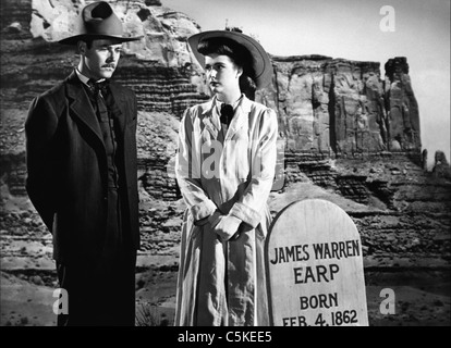 My Darling Clementine Année : 1946 USA Réalisation : John Ford Henry Fonda, Cathy Downs Banque D'Images