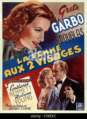 Deux Face Femme Année : 1941 Réalisateur : George Cukor Greta Garbo Film poster Banque D'Images