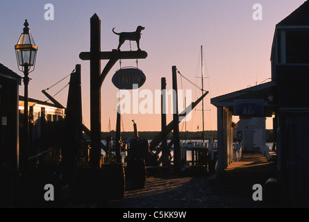 Black Dog Tavern, Marthaâ€™Vignoble, MA Banque D'Images