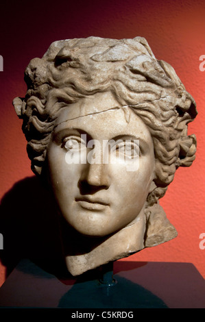 Grèce grec Apollo II 100 BC Perge Perge Turquie Romain Banque D'Images