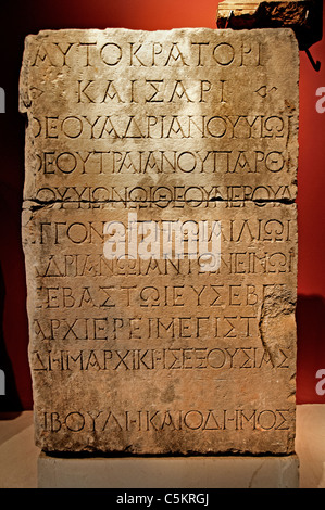 SarcophagusTomb Perge Perge 2 Romain 100 ANNONCE LA TURQUIE Banque D'Images