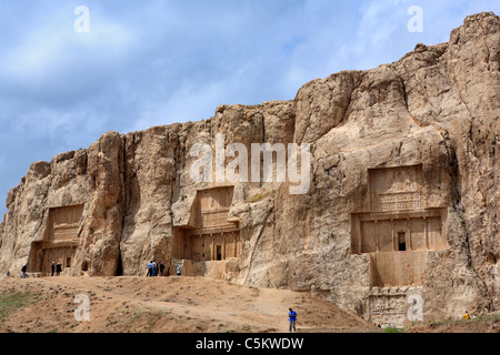 Naqsh-e Rustam, la province du Fars, Iran Banque D'Images