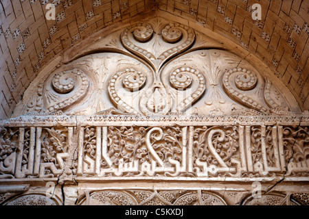 Pir-e Bakran mausolée (1299-1312), Pir-e Bakran (Linjan), province d'Isfahan, Iran Banque D'Images