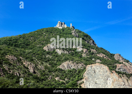 Paysage près de Sacra di San Michele, Piémont, Italie Banque D'Images