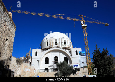 Synagogue sépharade (18e-19e siècle), Jérusalem, Israël Banque D'Images