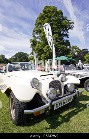 Classic Panther Kallista sports cars à un salon de voitures dans le Nord du Pays de Galles. Banque D'Images