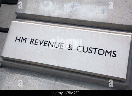 HM Revenue & Customs, Whitehall, Londres Banque D'Images