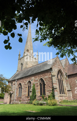 L'église St Mary Ross-on-Wye Herefordshire Uk Banque D'Images