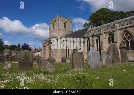 L'église de Saint Romald, Romaldkirk, County Durham Banque D'Images