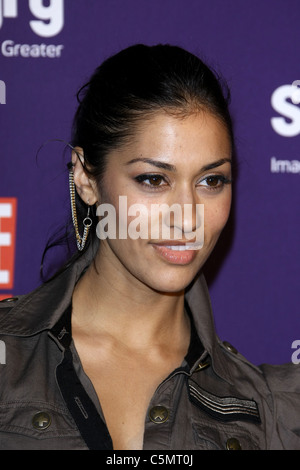 JANINA GAVANKAR ET SYFY E ! COMIC CON SAN DIEGO CALIFORNIA USA PARTI 23 Juillet 2011 Banque D'Images