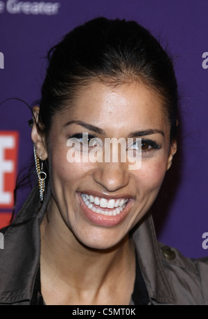 JANINA GAVANKAR ET SYFY E ! COMIC CON SAN DIEGO CALIFORNIA USA PARTI 23 Juillet 2011 Banque D'Images