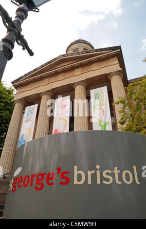 St George's Concert Hall de Bristol à Bristol, Angleterre. Banque D'Images