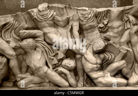 SarcophagusTomb Perge Perge 2 Romain 100 ANNONCE LA TURQUIE Banque D'Images