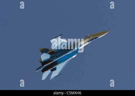 Flanker Sukhoi SU30 Banque D'Images