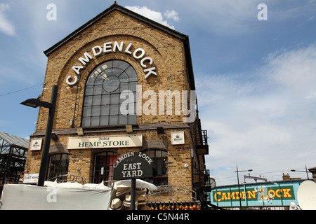 Camden Lock, Camden Town, Londres, Angleterre, Royaume-Uni Banque D'Images