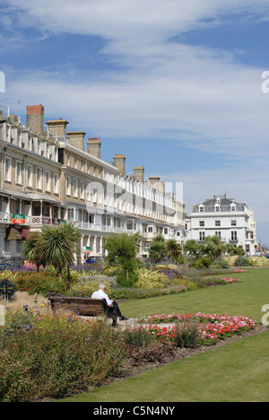 Marine Parade Gardens à Worthing UK Banque D'Images