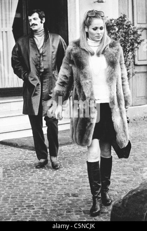 Ursula Andress, Jean Paul Belmondo Banque D'Images