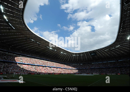 Allianz Arena avant de l'Audi Cup 2011 à Munich, Allemagne. Banque D'Images