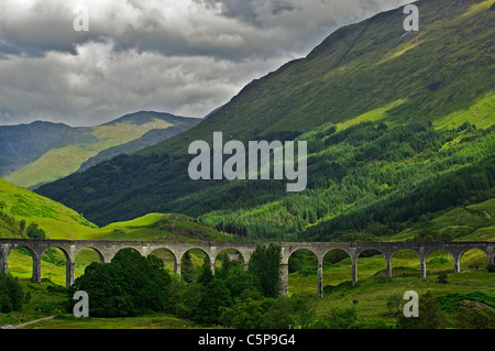 Viaduc de Glenfinnan, Ecosse, Royaume-Uni Banque D'Images