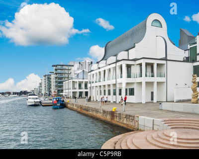 Vue d'Helsingborg, simulateur de la culture la Maison de l'Europe Suède Banque D'Images