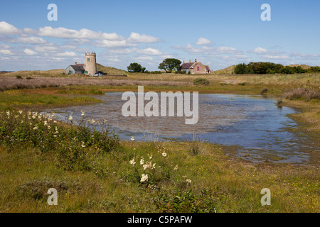 Le Snook (Lindisfarne Île Sainte) Northumberland Banque D'Images