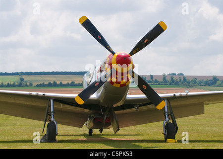 North American P-51 Mustang WW11 Banque D'Images