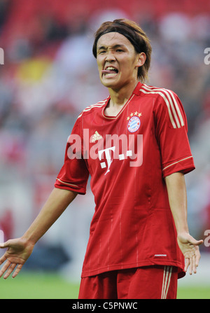 Takashi Usami (FC Bayern München) Banque D'Images