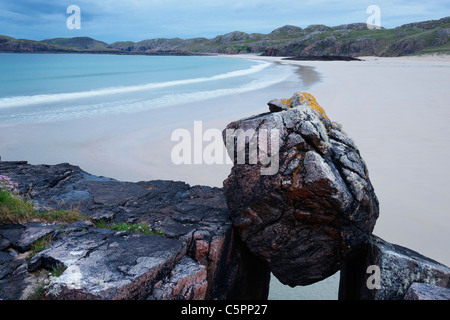 Oldshoremore beach, Sutherland, Highland, Scotland, UK Banque D'Images