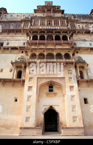Govind Mandir Palace (1620), l'Inde, Datia Banque D'Images