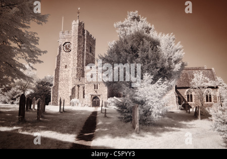 L'église paroissiale de St Mary's, Chilham Banque D'Images