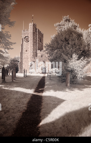 L'église paroissiale de St Mary's, Chilham Banque D'Images