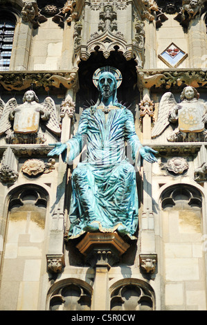 Statue - La Cathédrale de Canterbury Banque D'Images