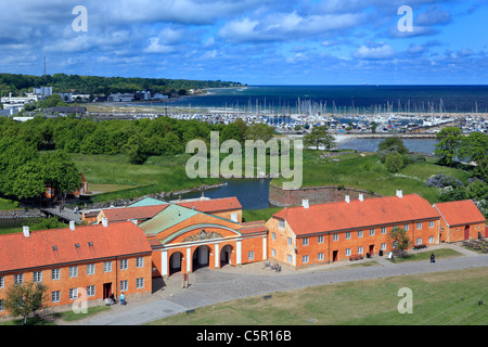 Palais de Kronborg (hameaux) Château d'Elseneur, 1574-1585, Helsingor, Danemark, Nouvelle-Zélande Banque D'Images