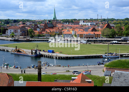 Palais de Kronborg (hameaux) Château d'Elseneur, 1574-1585, Helsingor, Danemark, Nouvelle-Zélande Banque D'Images