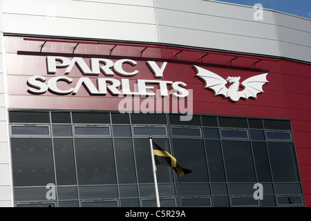 Parc y Scarlets - Llanelli Banque D'Images