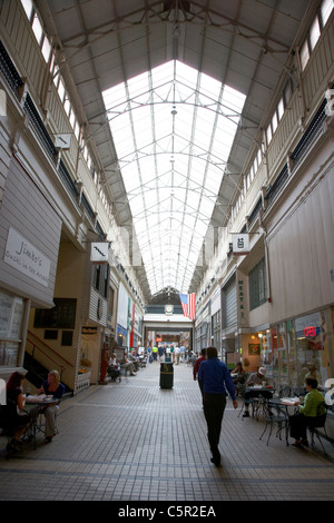 L'arcade commerçante couverte Nashville Tennessee USA Banque D'Images