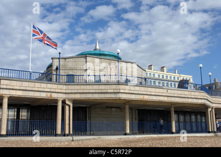 Kiosque à musique, Grand Parade, Eastbourne, East Sussex, Angleterre, Royaume-Uni. Banque D'Images