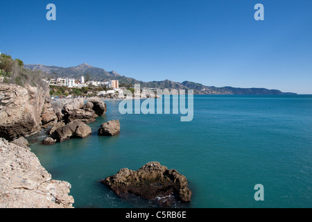 Nerja, Costa del Sol, Espagne Banque D'Images