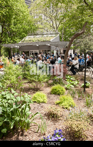 Le shake Shack, Madison Square Park, NYC Banque D'Images