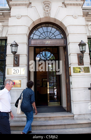 Royal College of Nursing, Cavendish Square, Londres Banque D'Images